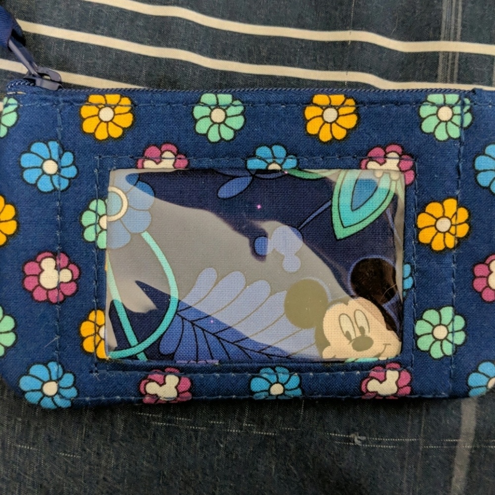 RARE Disney Vera Bradley ID Holder